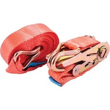ProSolve Ratchet Straps 25mm x 5m Tie Down Straps 1000kg Load Cargo Pair