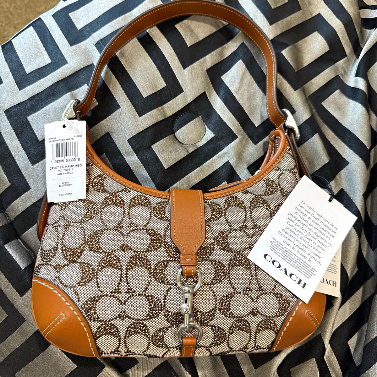 Coach Hobo Handbags & Bags Canvas Exterior for Women for sale | eBay