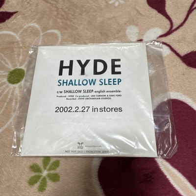 #ad HYDE promotional CD SHALSLEEP 8m $271.86