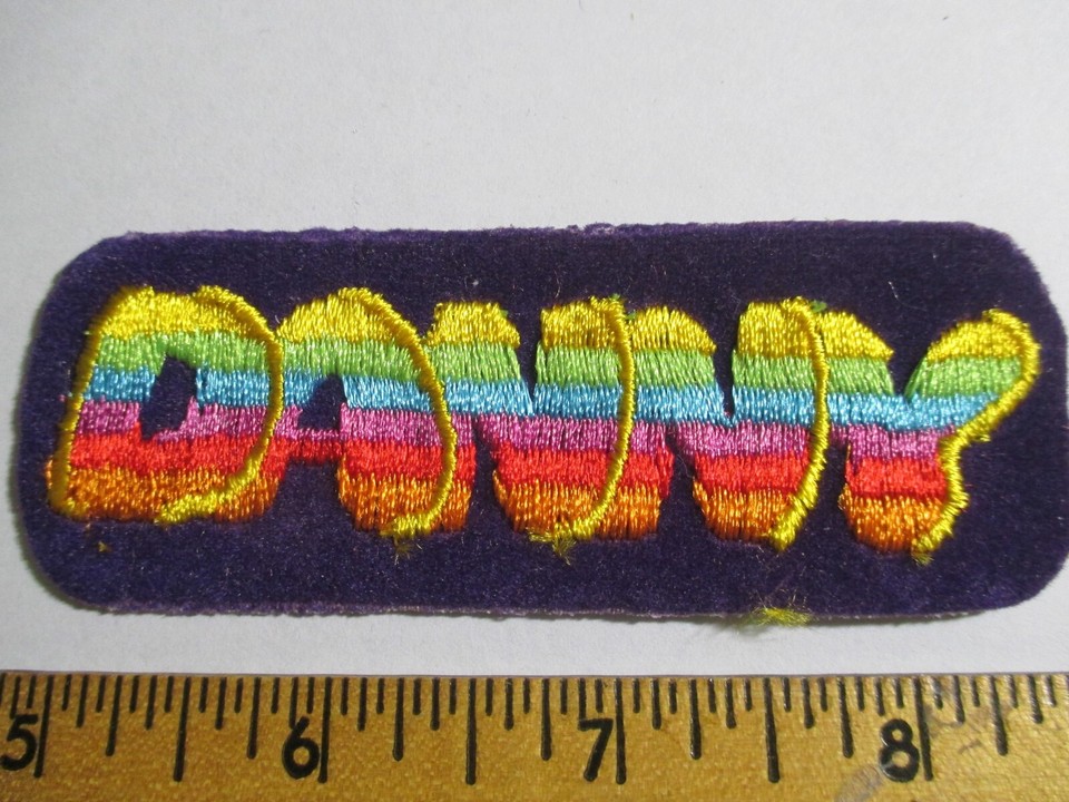Name Patch Danny Patch Vintage NOS Grateful Dead Groovy Name Tag eBay