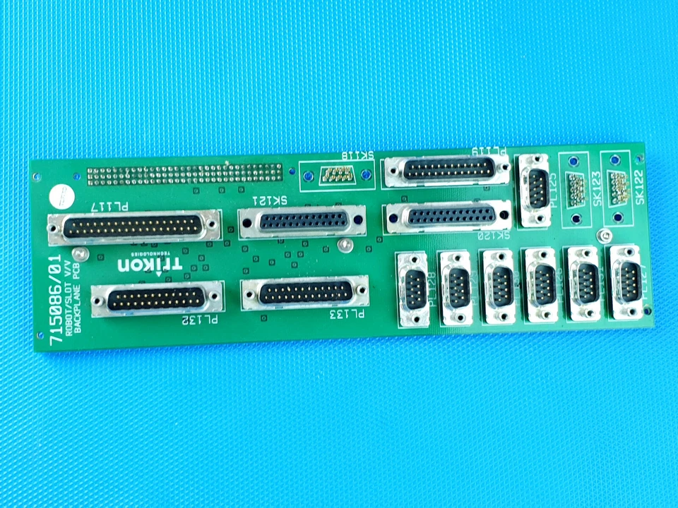 TRIKON 715086 / 01 ROBOT SLOT V/V BACKPLANE PCB - Bild 3 von 4