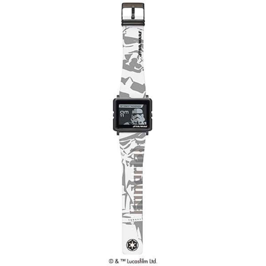時計 EPSON SMART CANVAS STAR WARS Imperial Smart Canvas Star Wars Stormtrooper Watch Empire Limited
