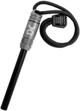 Exotac FireROD XL Gunmetal Waterproof Tinder Store Ferro Rod Repair Tape Tinder