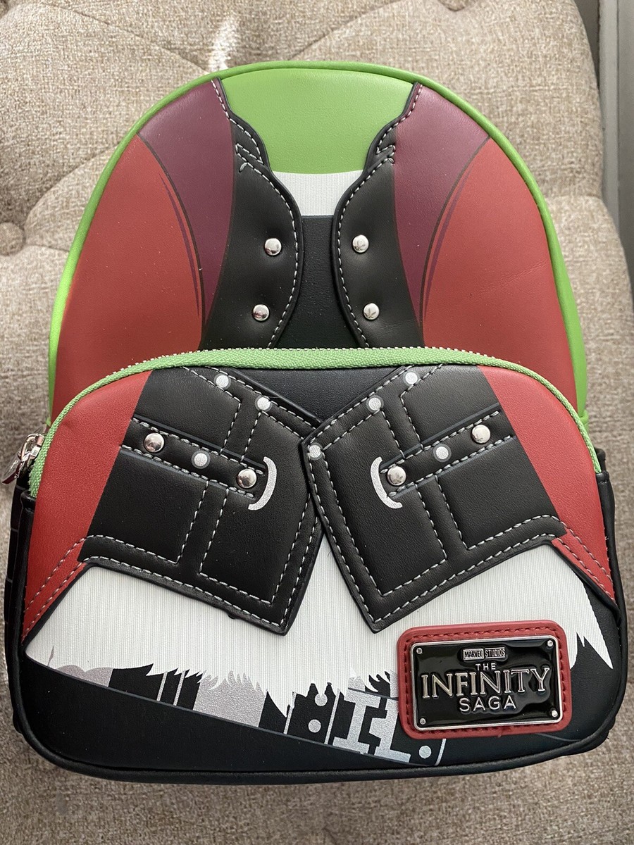 Loungefly NWT Marvel Gamora Cosplay Backpack‎ Infinity Saga SDCC Exclusive New Marvel Gamora Loungefly Backpack Ready for SDCC 2022 main image 4