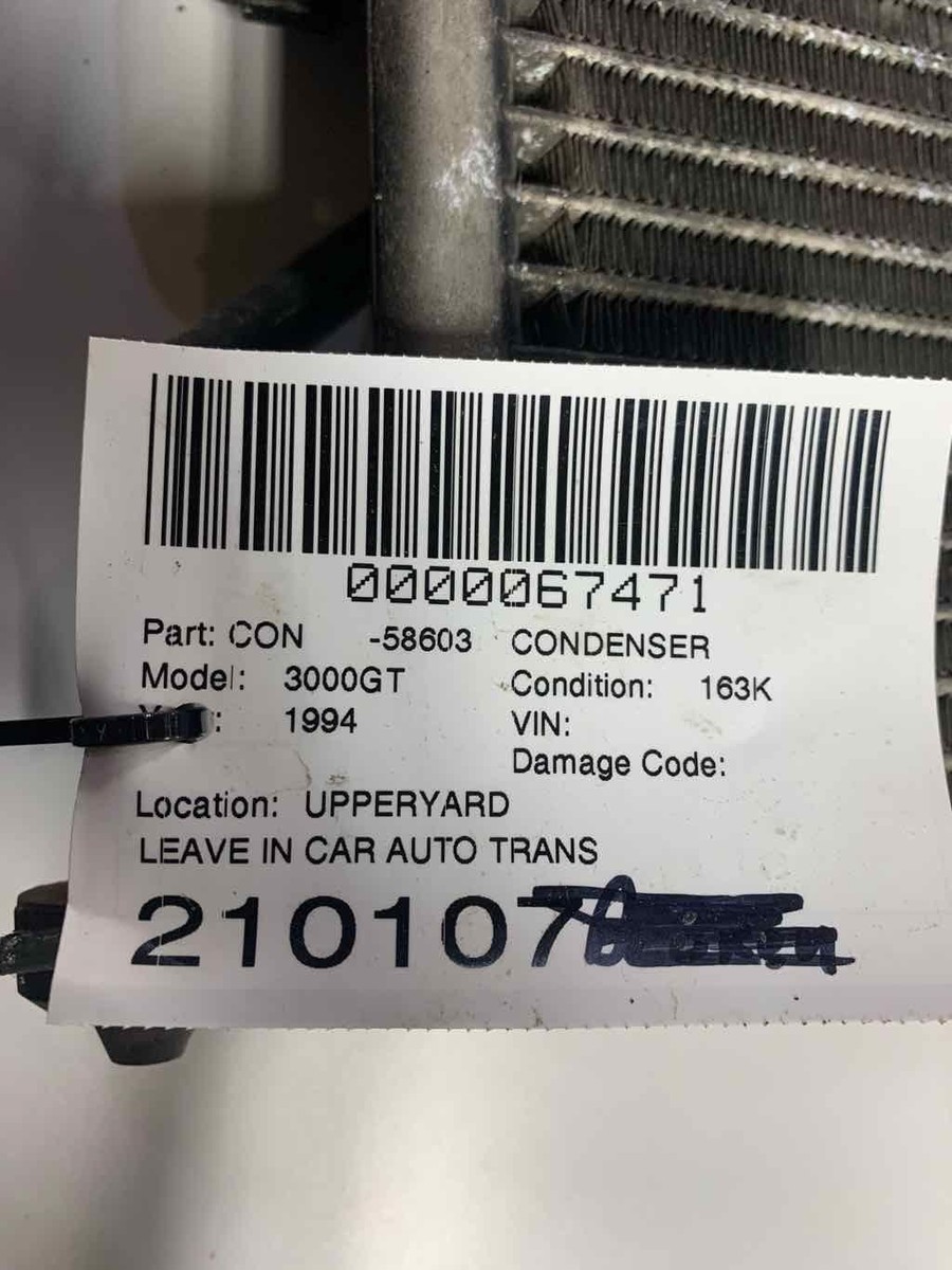 Condenser Mitsubishi 3000GT 94 95 96 97 98 99 MB899229 | eBay