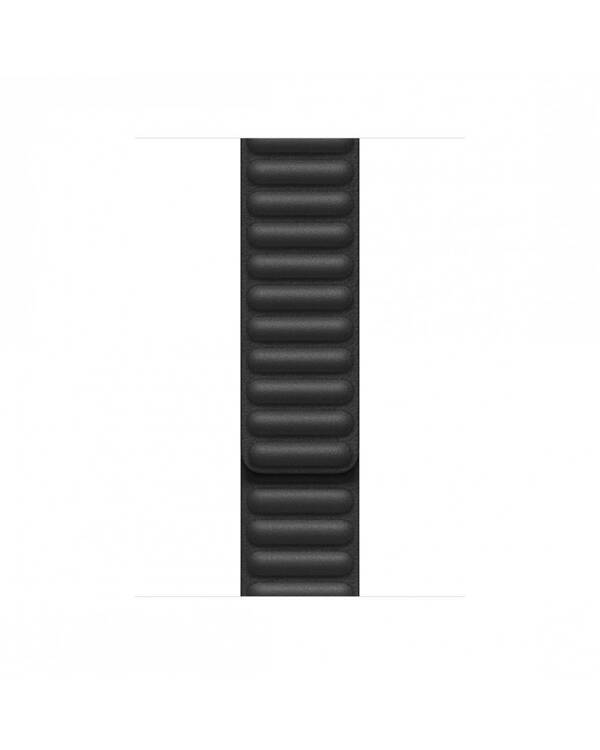 Original Apple Watch Leather Link Strap Black 44mm / S | eBay