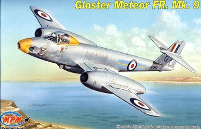 MPM - Gloster Meteor FR. MK. 9 Modell-Bausatz 1:72 RAR SELTEN NEU plasic-kit new