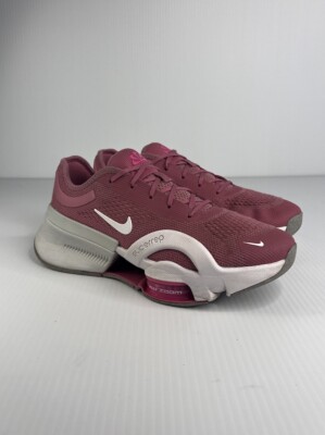Nike Air Zoom SuperRep Desert Berry White Women s Size 8 Sneakers