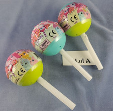 3- CAKEPOP CUTIES Squishy Foam Toy NIP  2017 Basic Fun, Inc. LOT A Small Size