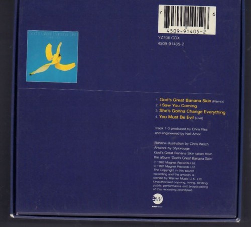 Chris Rea(CD Single)God's Great Banana Skin-Eastwest-YZ706 CDX-UK-1992- - Picture 2 of 2