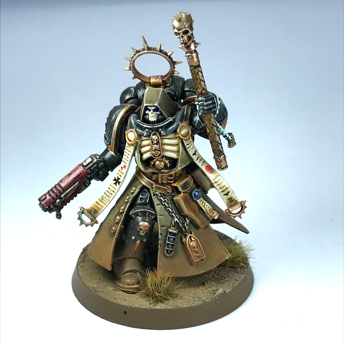 Space Marine Primaris Chaplain - Painted - Warhammer 40K X10459 | eBay