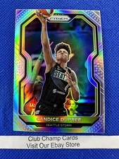 2021 #36 Candice Dupree WNBA Panini Prizm Basketball Silver Prizm Storm