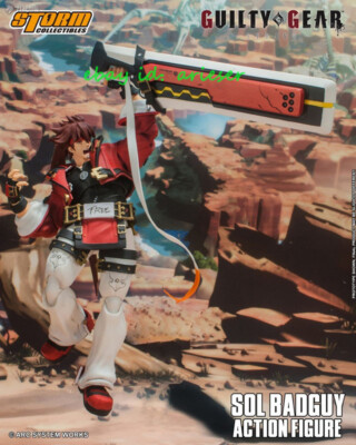Storm Toys SOL BADGUY アクションフィギュア ACSB01G Storm Toys 1/12 GUILTY GEAR SOL BADGUY WF2023 Figures