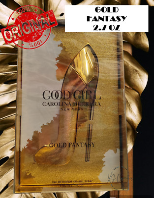 CH GOOD GIRL GOLD FANTASY EAU PARFUM Carolina Herrera for Women 2.7 OZ New Box