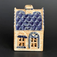 Otagiri Ceramic Stoneware House Tea Light Candle Holder 1970's