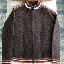 SUMMIT PEAK PERFORMANCE MENS ZIP UP  SWEATER SIZE L