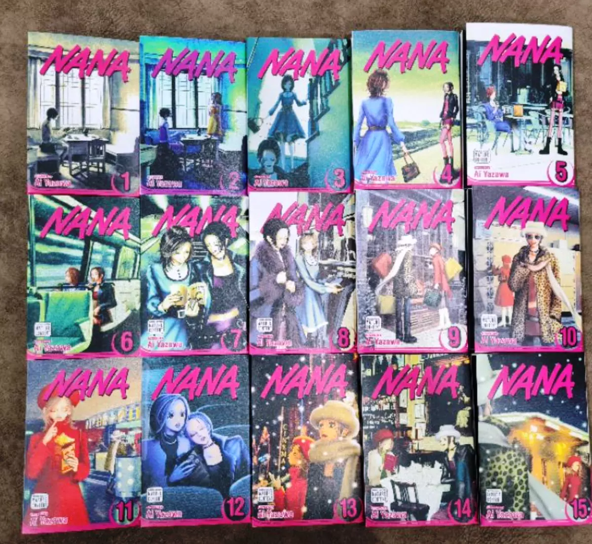 NANA Manga Volume 1-21 End Full Set English Version by Ai Yazawa