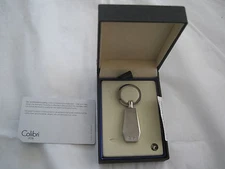 Colibri KEY RING- SATIN AND POLISHED NEW IN BOX-Authentic