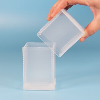 12 Plastik Verpackungs-Hülse für Bohrer und Fräser 56x56x80-120 mm, Hülsen