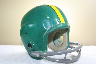 Vtg Antique Old MacGregor E700 Adult Suspension Worn Used Football
