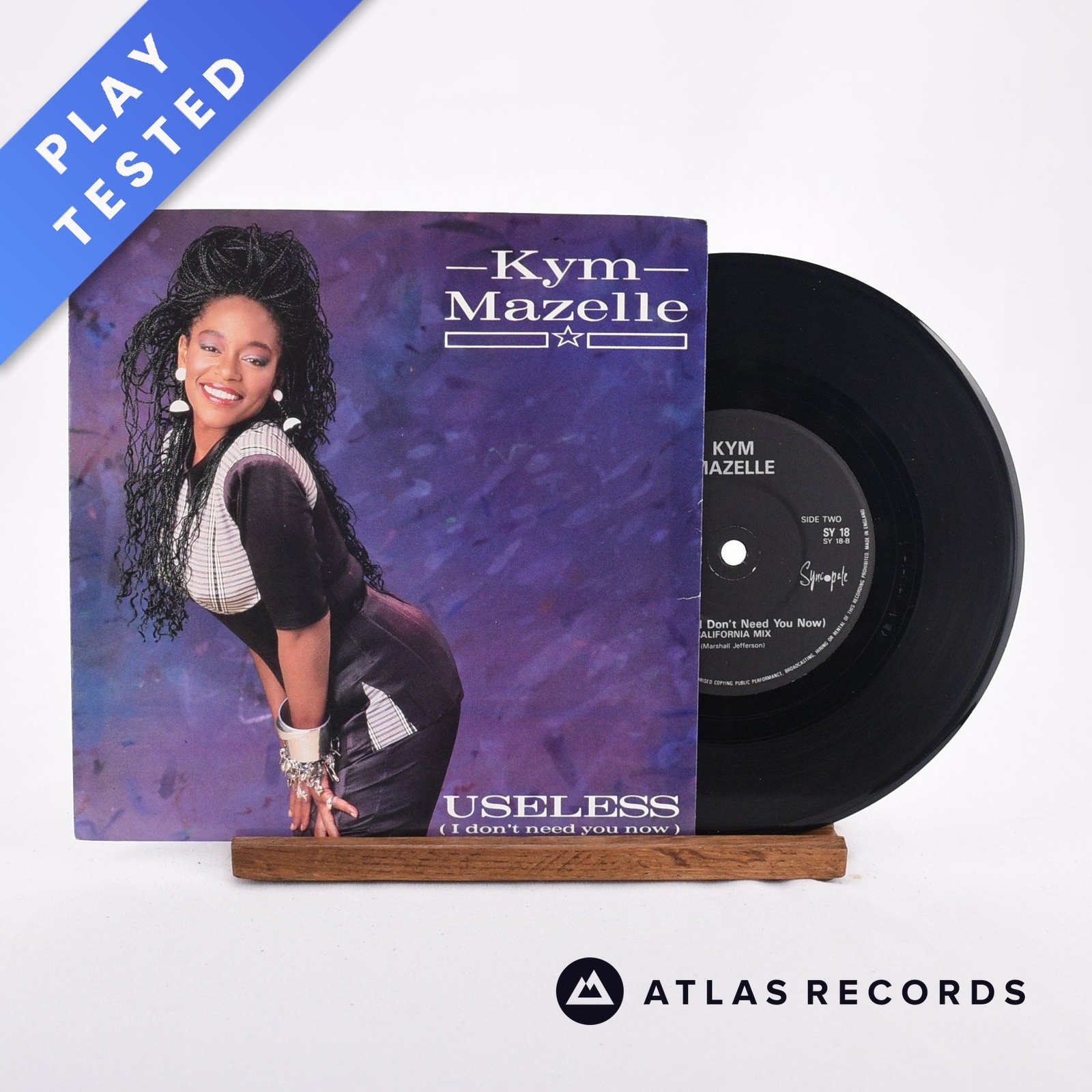 Kym Mazelle - Useless (I Don't Need You Now) - 7"" Vinyl Record - EX/EX