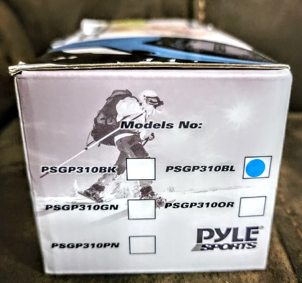 Reloj inteligente Pyle GPS rastrea sesiones de entrenamiento - azul - nuevo, caja abierta PSGP310BL Foto 3 de 4