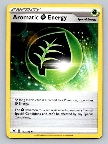 aromatic energy pokemon card Qty 6 - Aromatic Energy 162/185 Uncommon Vivid Voltage Pokemon Card TCG Trainer