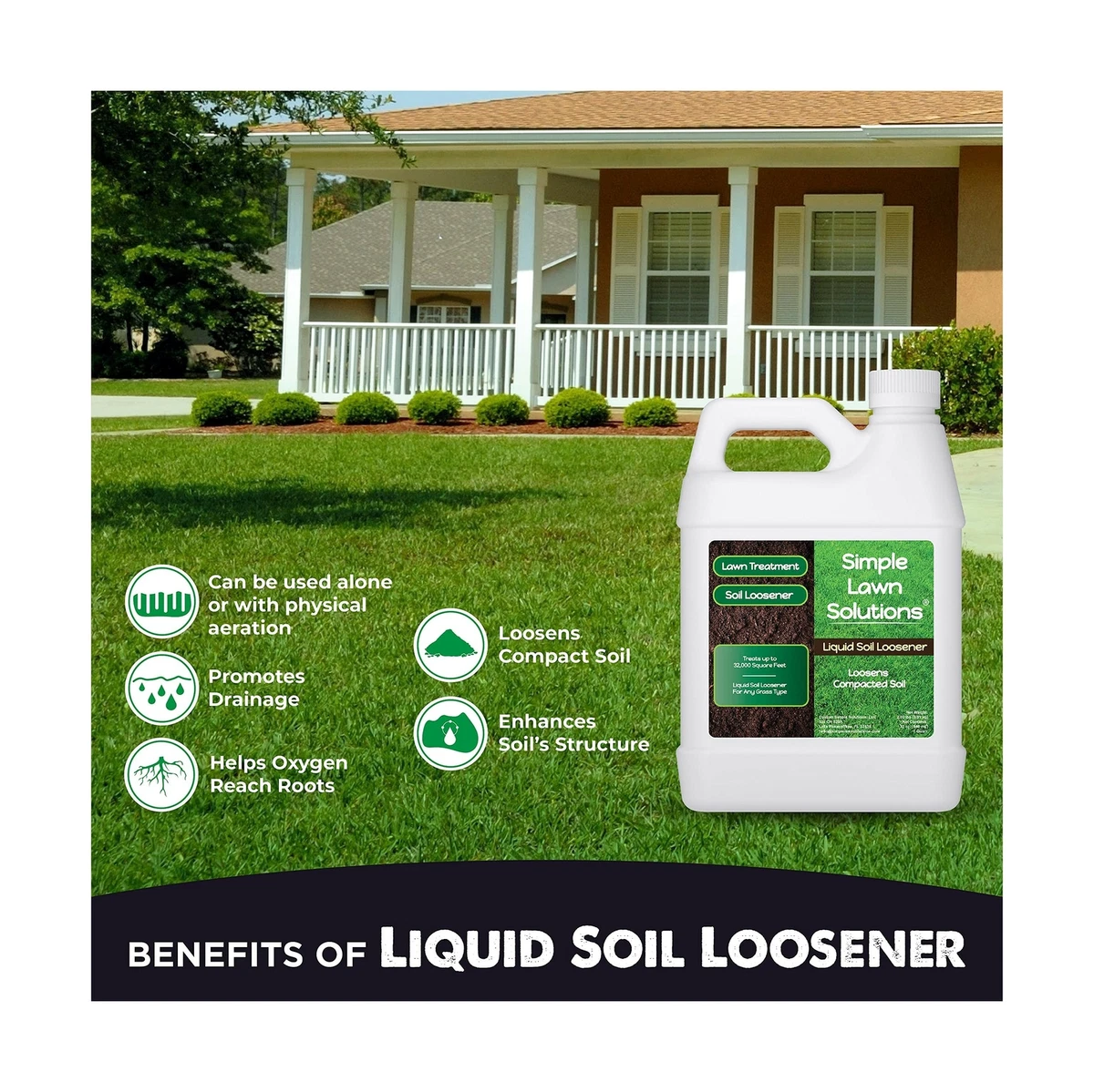 Liquid aerating 2024 soil loosener