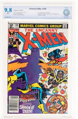 Uncanny X-Men #148 NEWSSTAND! (Marvel, 1981) CBCS 9.8 1ST APP. OF CALIBAN  cgc