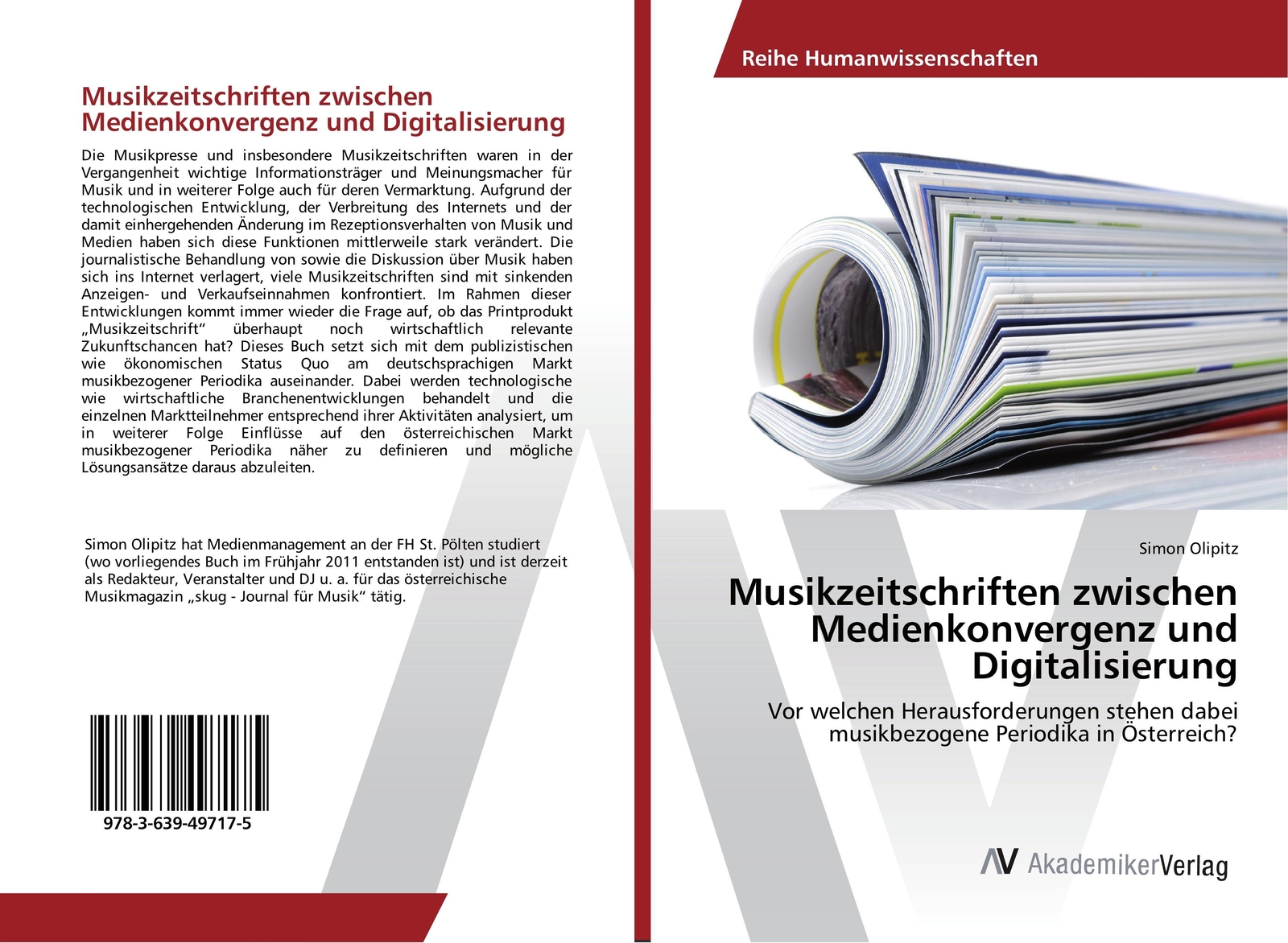 Simon Olipitz | Musikzeitschriften Zwischen Medienkonvergenz Und