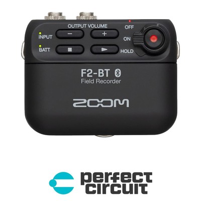 Zoom F2-BT Compact Bluetooth Field Recorder PRO AUDIO - DEMO - PERFECT CIRCUIT