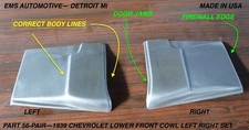 1939 Chevrolet Lower Front Cowl. Sedan 56 Leftright Pair. Ems Auto 1939 Chevrolet Lower Front Cowl. Sedan 56 Leftright Pair. Ems Auto