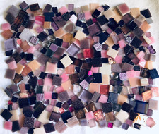 1/2 kg (500 g) Bruch-/Reste-Mosaiksteine sortiert, Glitzer, milchig, Perlmutt...