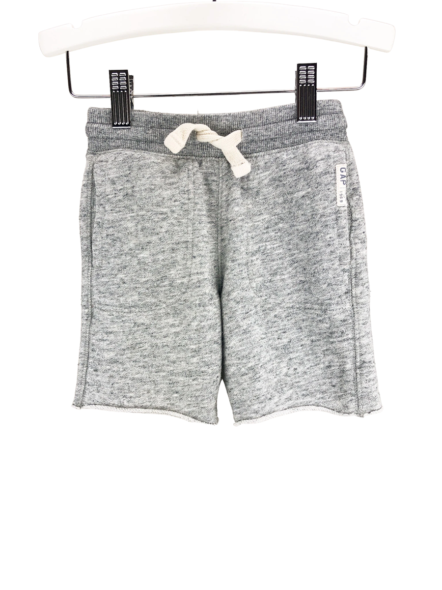 Baby Gap, Boys' French Terry Short, Grey Heather, Size