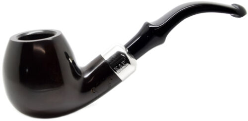 Peterson System Smooth 'Heritage' Finish Large Bent 'Darwin' Briar Pipe (B42) - Photo 1/3