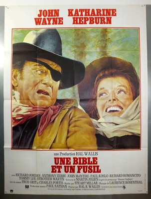 ROOSTER COGBURN - JOHN WAYNE - ORIGINAL FRENCH GRANDE MOVIE POSTER