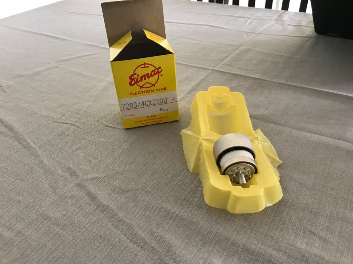 その他 7203/4CX250B Eimac Eimac 4cx 250b Ceramic Tube 7203 4cx250b for sale online | eBay