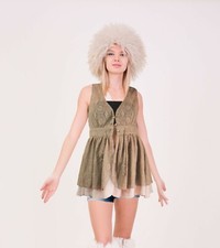 Lace layering vest by A'reve