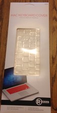 RADIOSHACK 13"/15" KEYBOARD COVER FOR MACBOOK CLEAR 