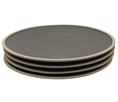 Fairmont Raw Slate 4tlg Speiseteller Set 25,5 cm Rustikal Geschirr Steinoptik