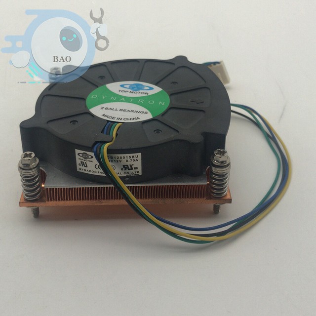 Dynatron Db128015bua 2 Ball Bearing Top Motor Fan Active Heatsink