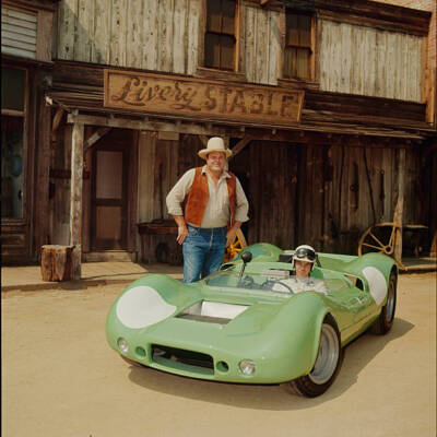 Dan Blocker and Huffaker-built Nickey Chevrolet Genie Mk10 RACING OLD PHOTO 15