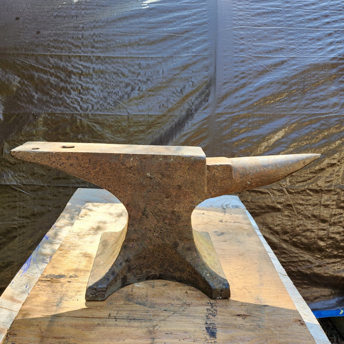 Antique Trenton Blacksmith Anvil 120 lb Early 1900s | eBay