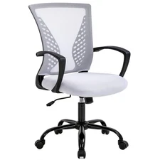 Mesh Office Chair Ergonomic Desk Chair Computer Chair with Lumbar Support Arm...