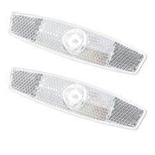 2 PCS Bike Wheel Reflectors, Bike Spoke Safety Warning Bicycle Reflectors
