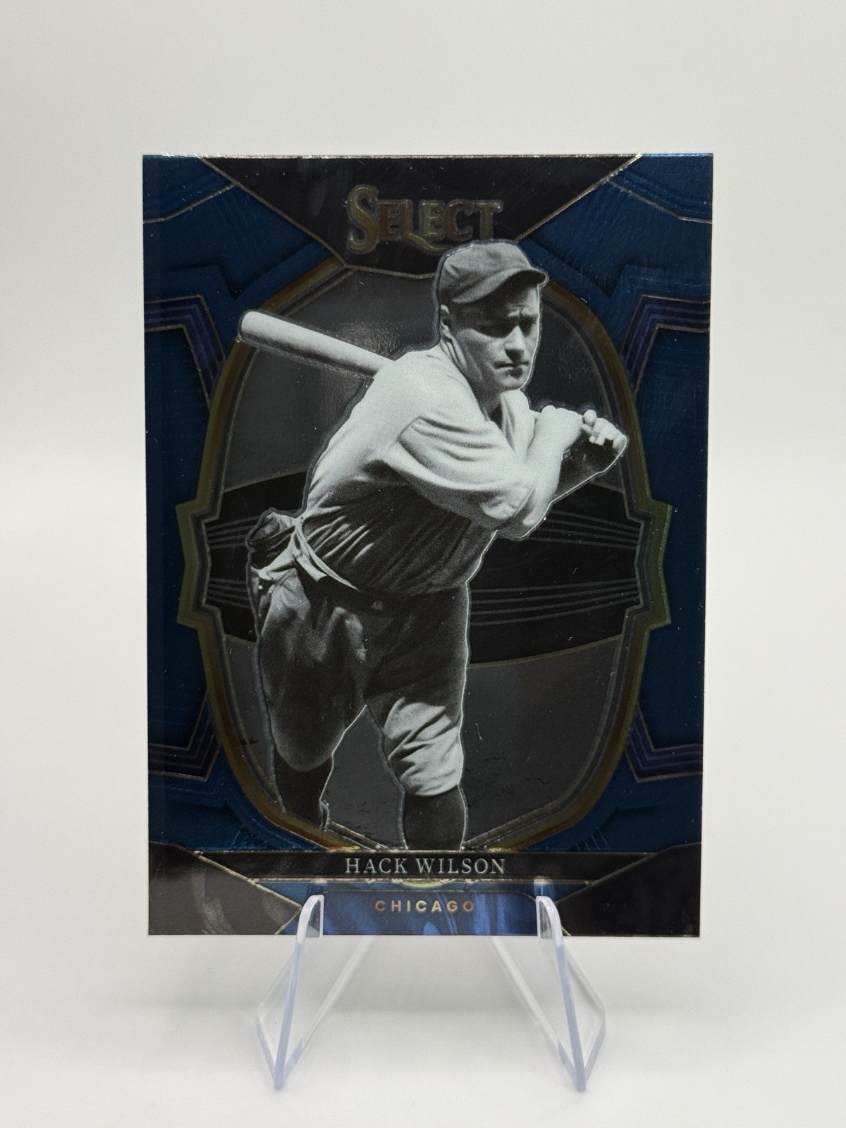 Hack Wilson 2023 Panini Select Baseball Chicago Cubs Concourse Blue #42 Card MLB