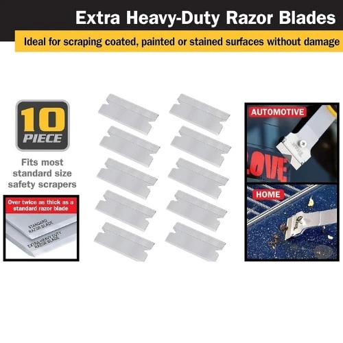 Titan 17008 многоцелевой скребок набор, 9,25» стальной вал, полипропилен - Изображение 4 из 4