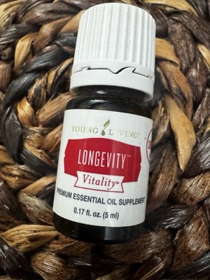 Young Living Longevity Essential Oil 5ml New Sealed Aromatherapy