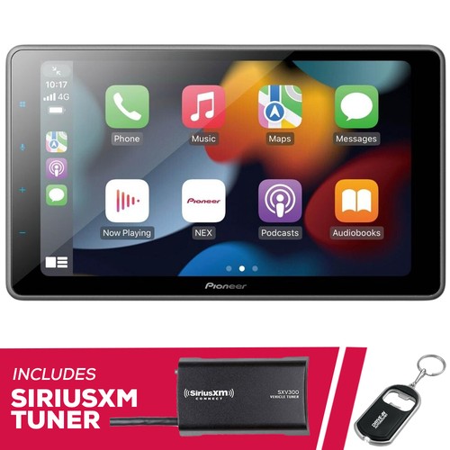 Pioneer DMH-WT3800NEX 9" Media and SiriusXM Tuner with BackUp Camera