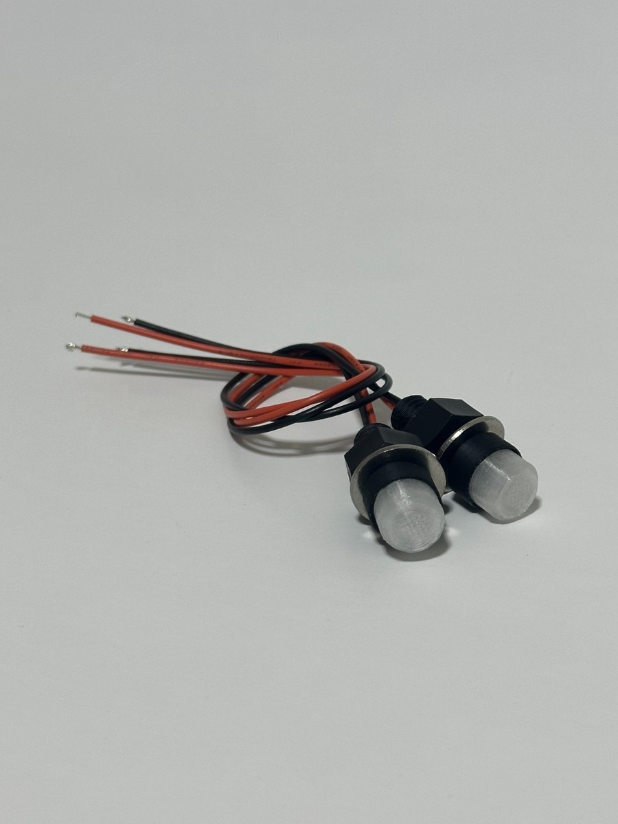 信号機（Re:IRIS) Micro Signal Motorcycle Turn Signal: Flathead Style, Orange LED | eBay